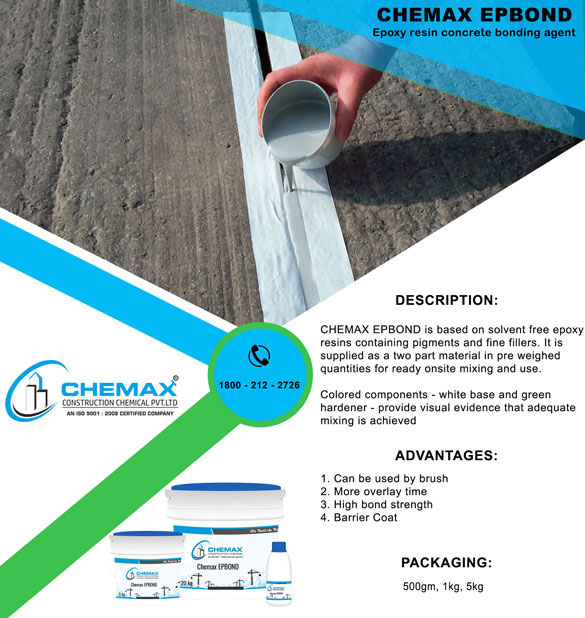 Chemax EpBond- Construction Chemical Manufacturer in India