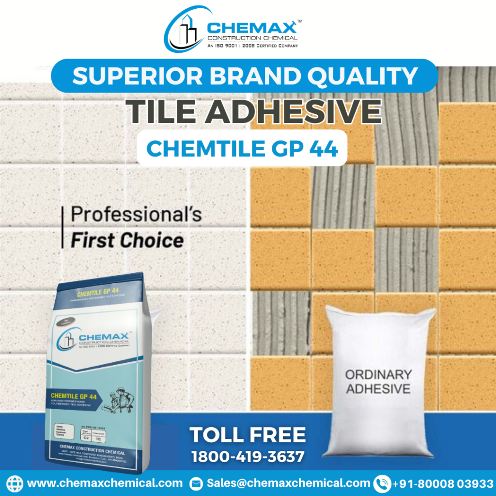 Chemax Tile Adhesive Supplier